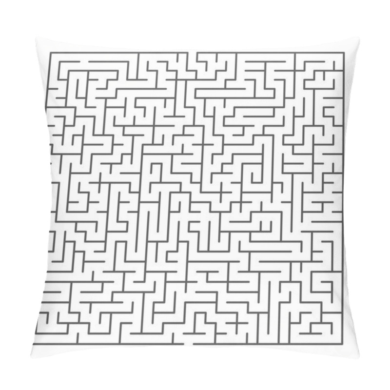 Personality  Big Square Maze Gam Pillow Covers