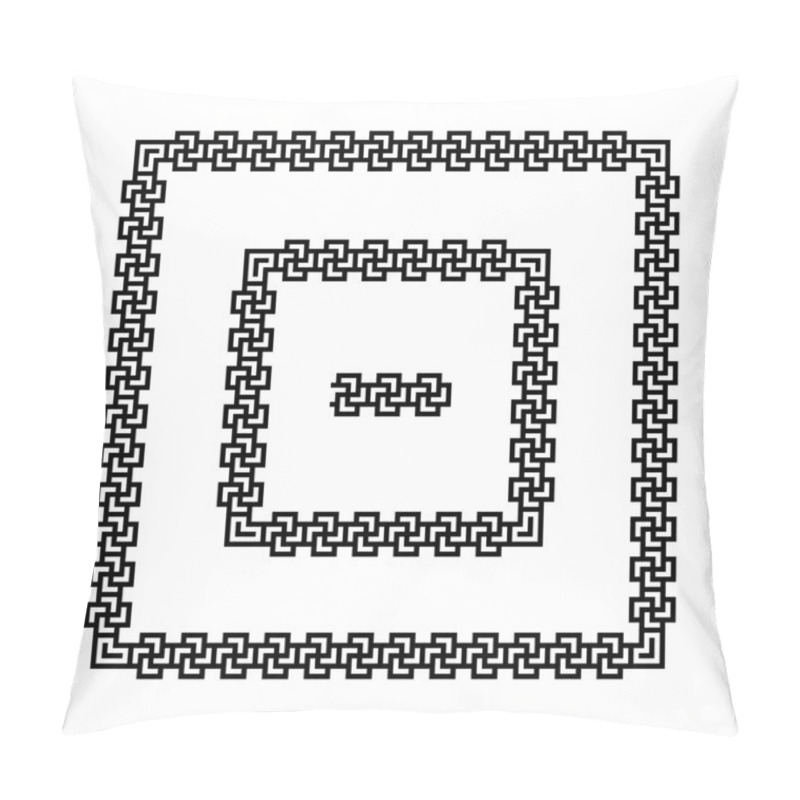 Personality  Swastika Frames Set Pillow Covers