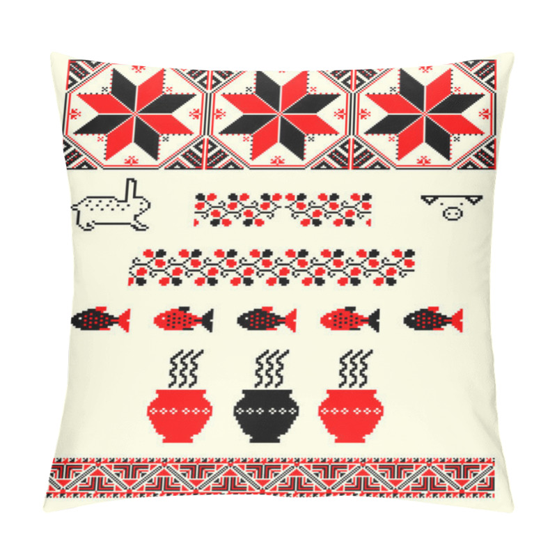 Personality  Folk Ornament Elements Pillow Covers