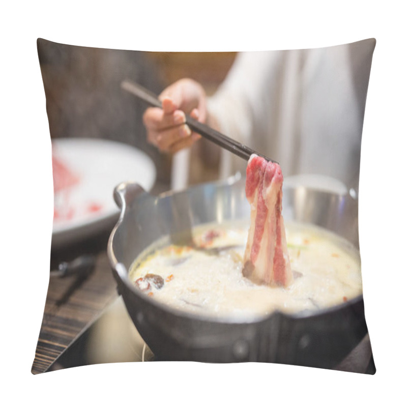 Personality  Taiwan Mala Spicy Duck Blood Hot Pot Pillow Covers