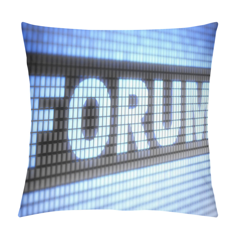 Personality  Forum Pillow Covers