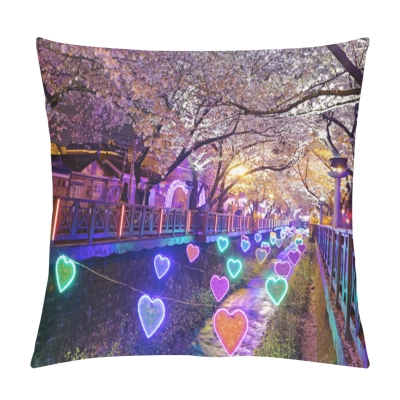 Personality  Cherry Blossoms At Night Pillow Covers