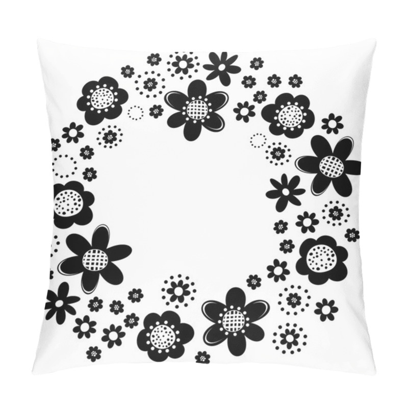 Personality  Romantic Botanical Wreath Pillow Covers