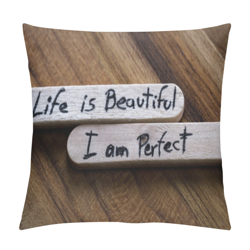 Personality  Positive Thoughts For Self Esteem Building  Pillow Covers