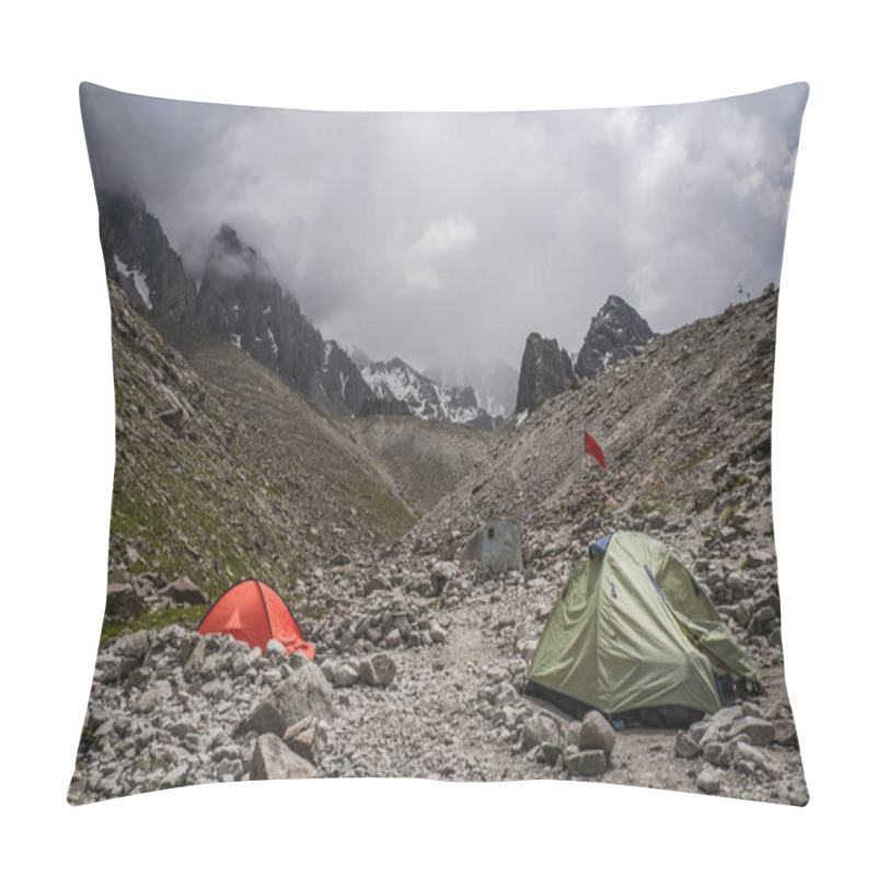 Personality  Camping In Mountains Pillow Covers