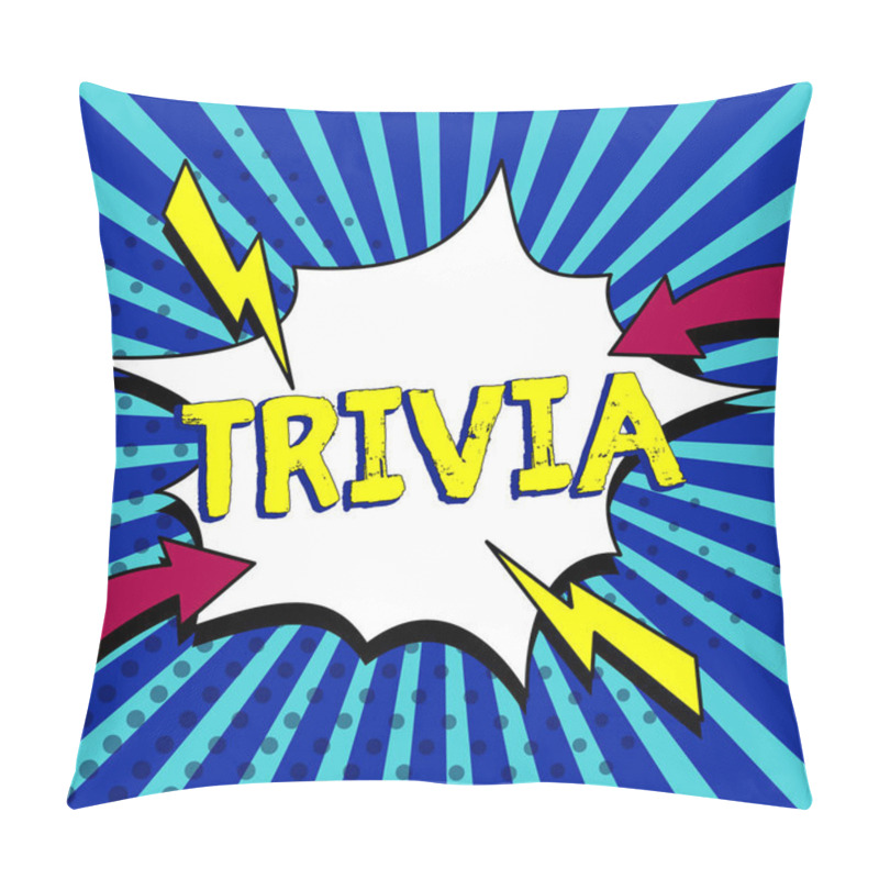 Personality  Handwriting Text Trivia, Conceptual Photo Details Considerations Pieces Information Little Importance Or Value Pillow Covers