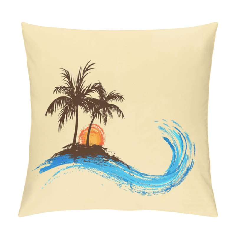 Personality  Palm Trees Pillow Covers