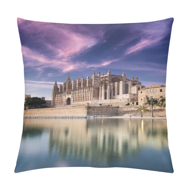 Personality  Majorca Cathedral In Balearic Islands Pillow Covers