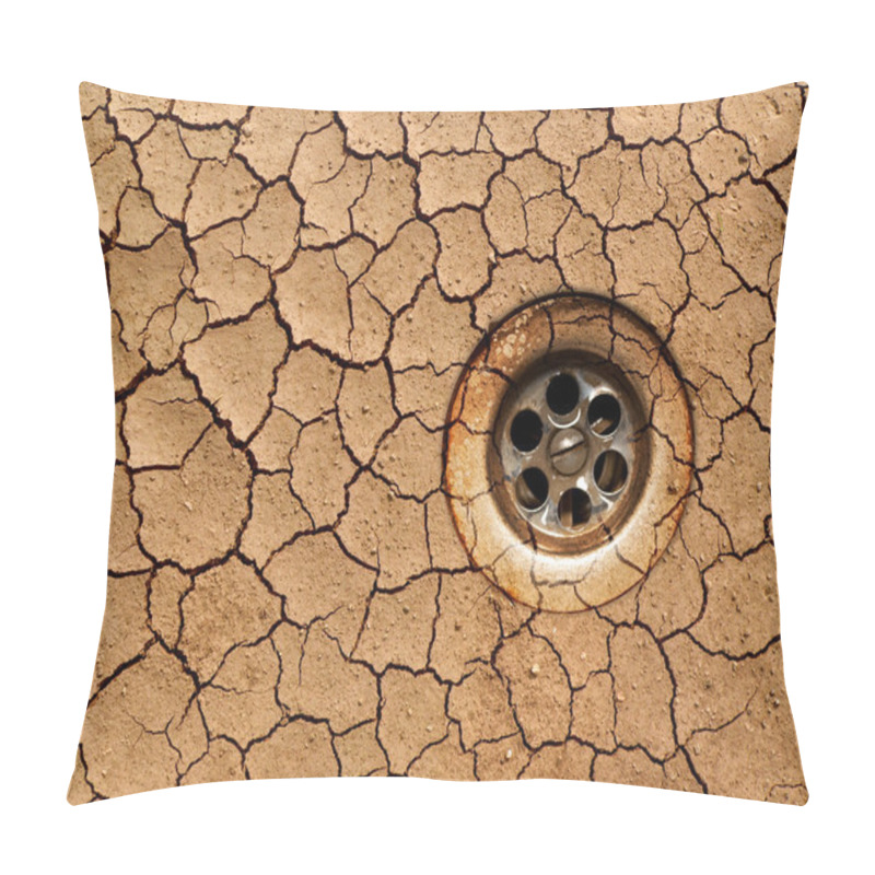 Personality  Dry Ground - Drought Pillow Covers