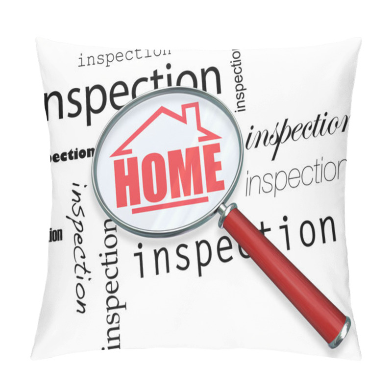 Personality  Home Inspection - Magnifying Glass Pillow Covers