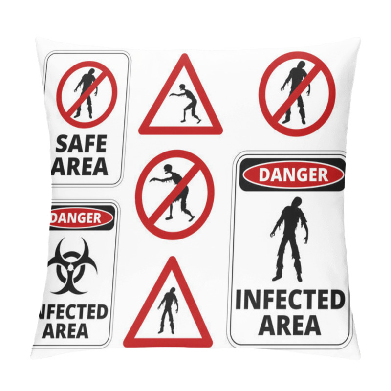 Personality  Zombie   Pillow Covers