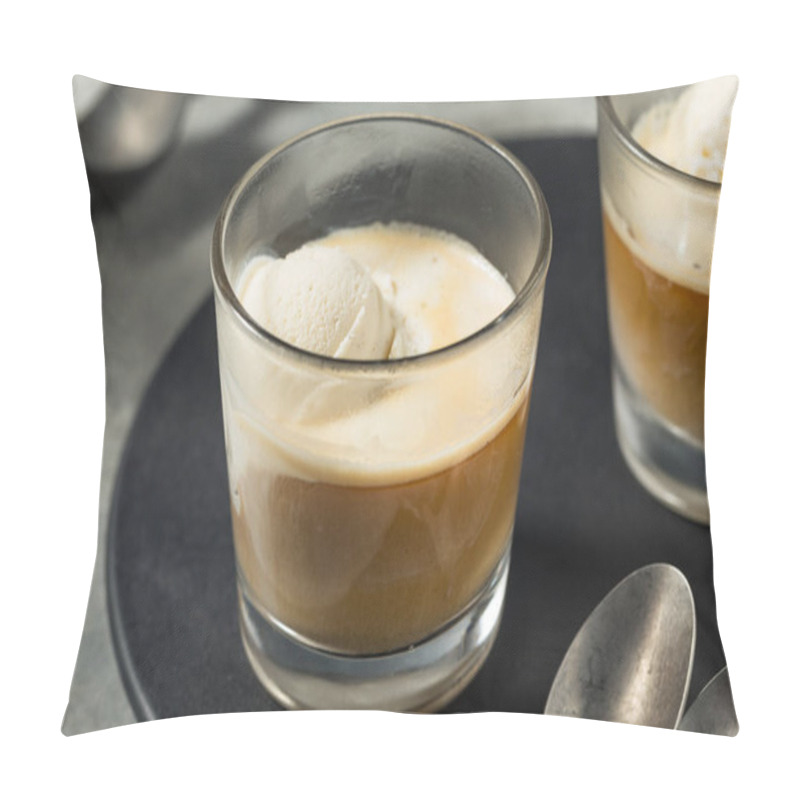 Personality  Homemade Affogato Coffee Ice Cream Ready To Eat Pillow Covers