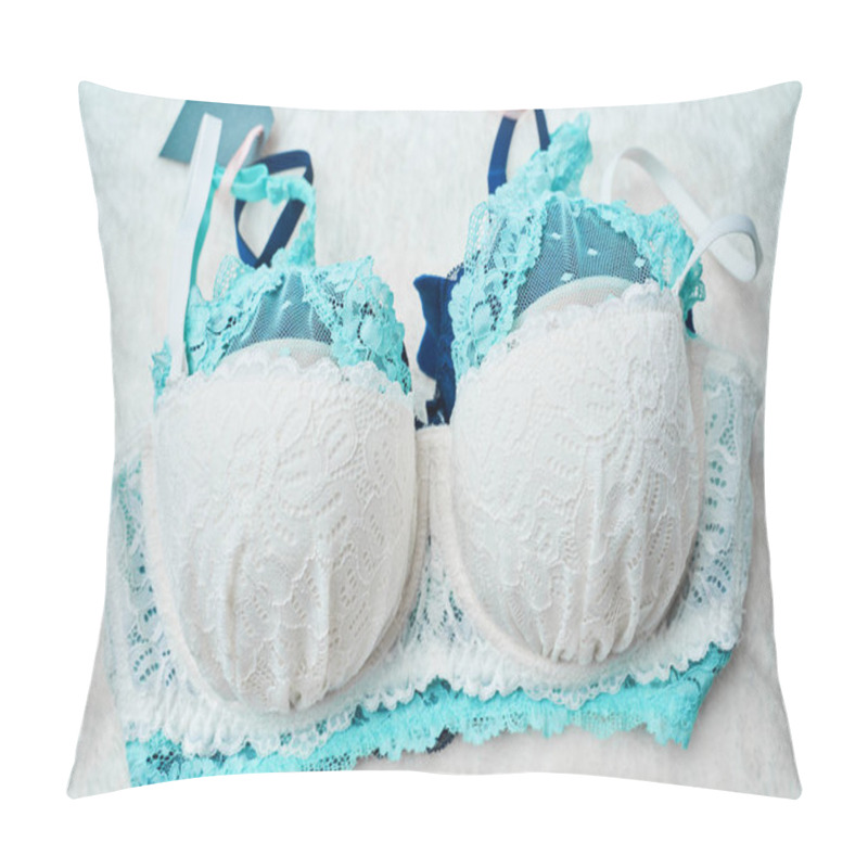 Personality  Variety Of Female Bra In Underwear Store. Pillow Covers