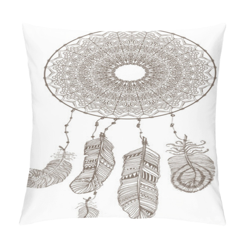 Personality  Abstract Decorative Dream Catcher. Pillow Covers