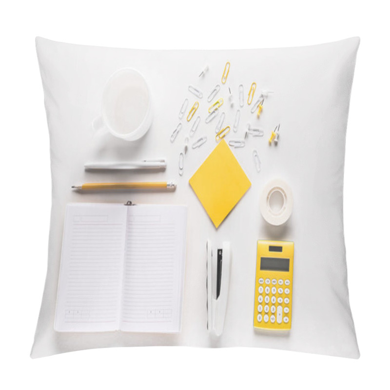 Personality  Composition Of School Supplies Pillow Covers