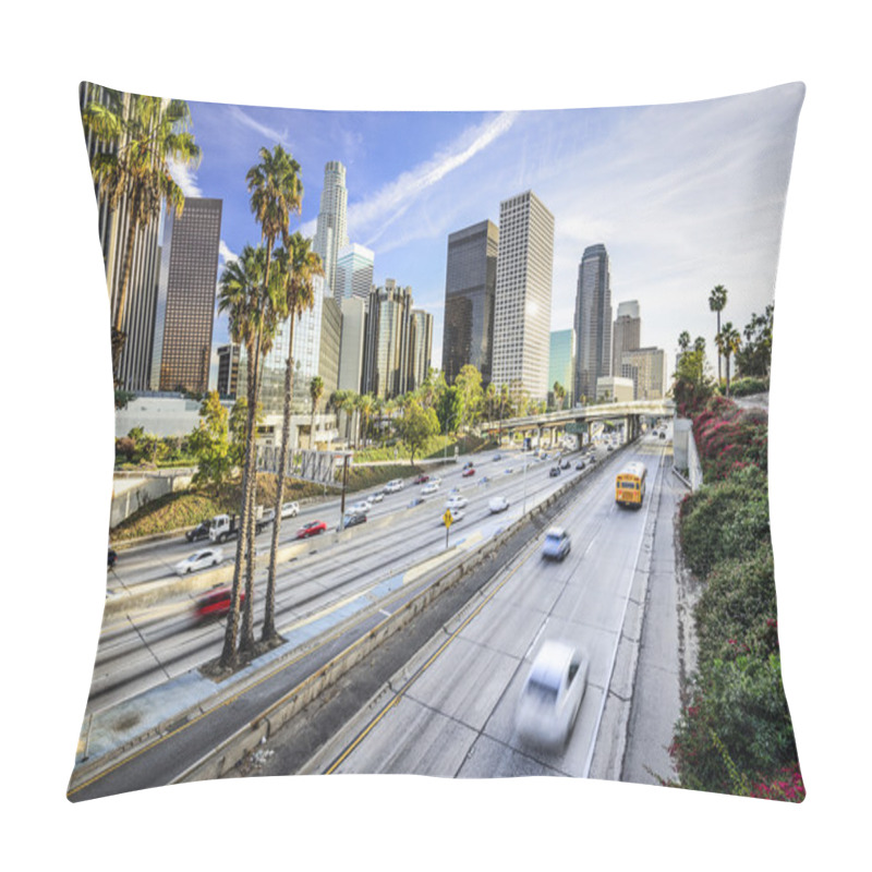 Personality  Los Angeles, California City Skyline Pillow Covers