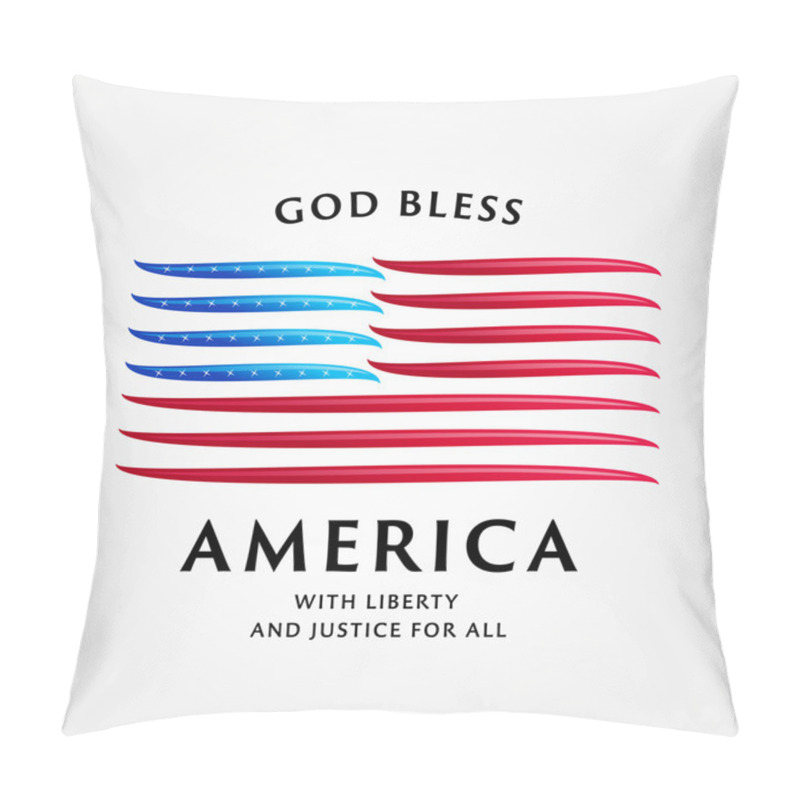 Personality  Patriotic American Print Design Pillow Covers