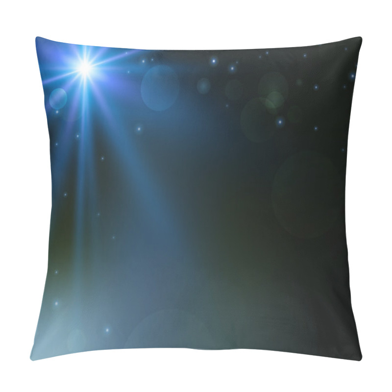 Personality  Abstract Composition, Business Font Backdrop, Star Shine, Luster Sheen Texture, Glitter Elements, Circle Fluorescence Icon, Glow Figure Theme, Futuristic Technology, Fiber Fashion, EPS10 Illustration Pillow Covers