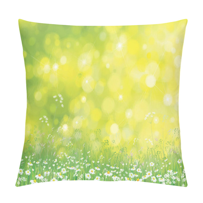 Personality  Blossoming Flowers Field Pillow Covers