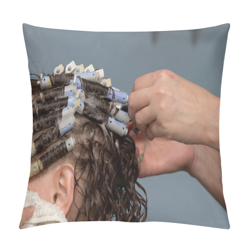 Personality  Beauty Salon Pillow Covers