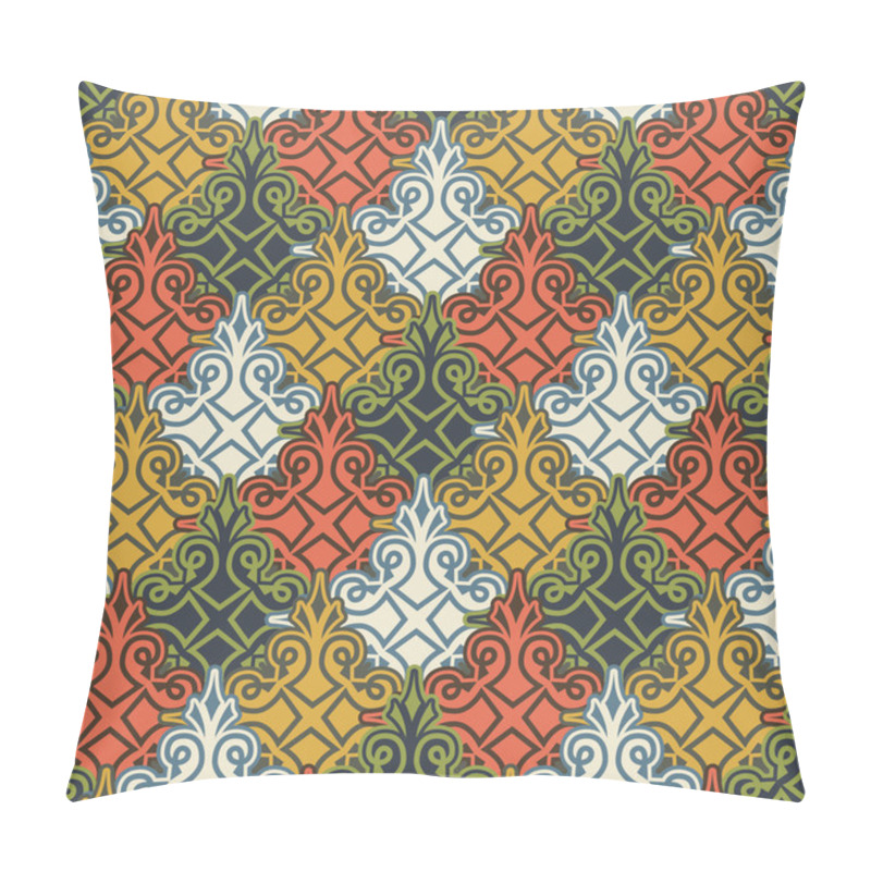 Personality  Background Of Beautiful Seamless Patterns Pillow Covers