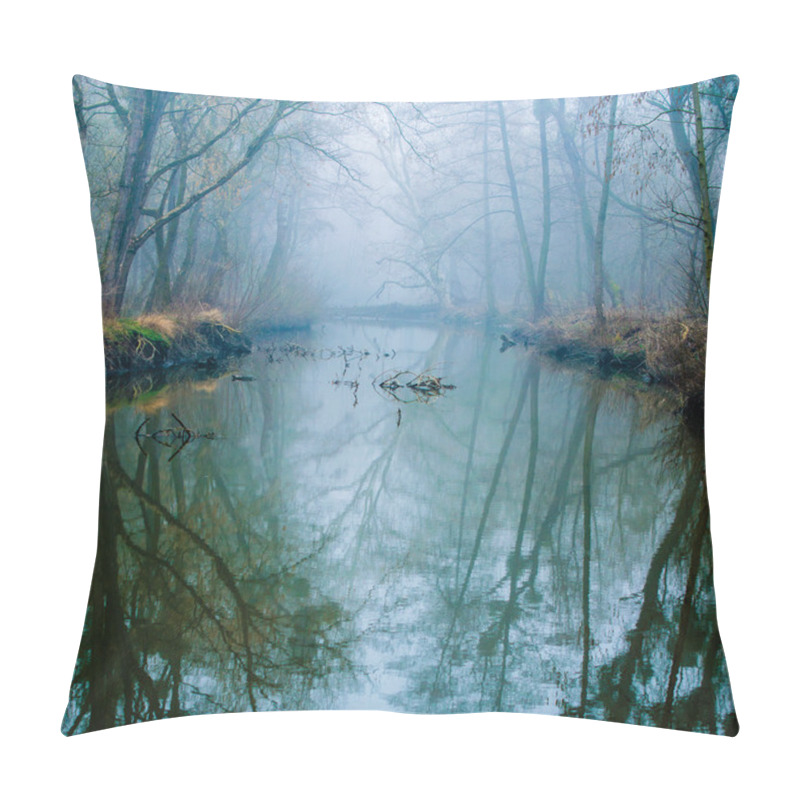 Personality  Misty Swamp Pillow Covers