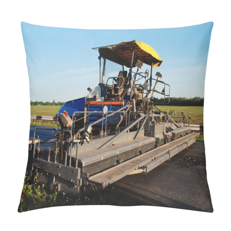 Personality  Asphalt Paving Machine Pillow Covers