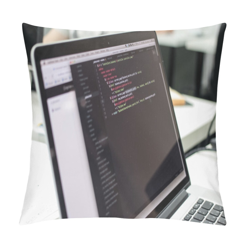 Personality  Web Script Pillow Covers