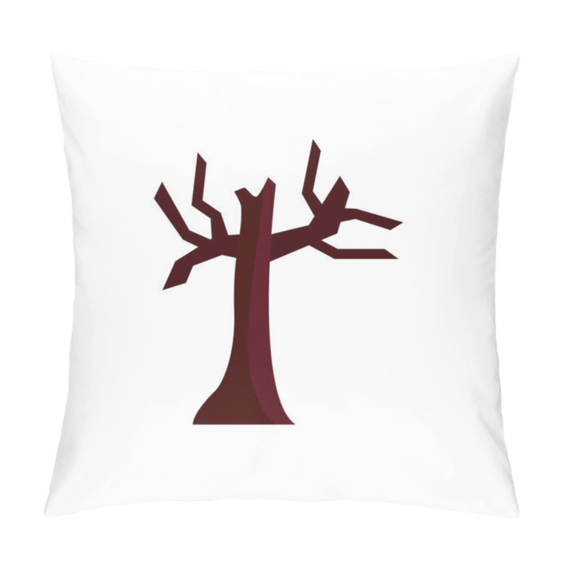 Personality  Halloween Autumn Tree Isolated Icon Pillow Covers