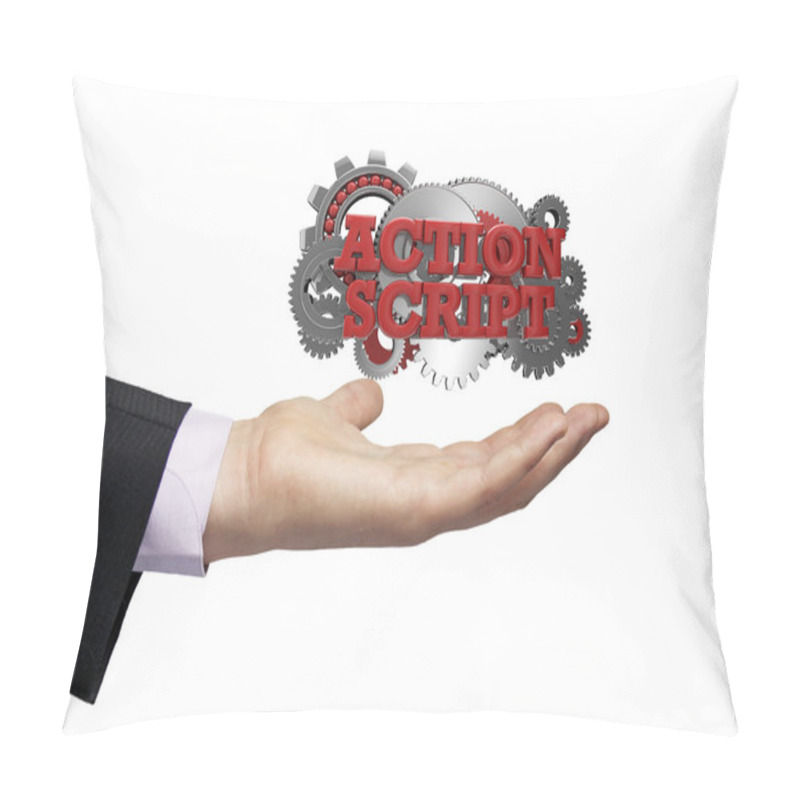 Personality  Action Script Businessman Pillow Covers