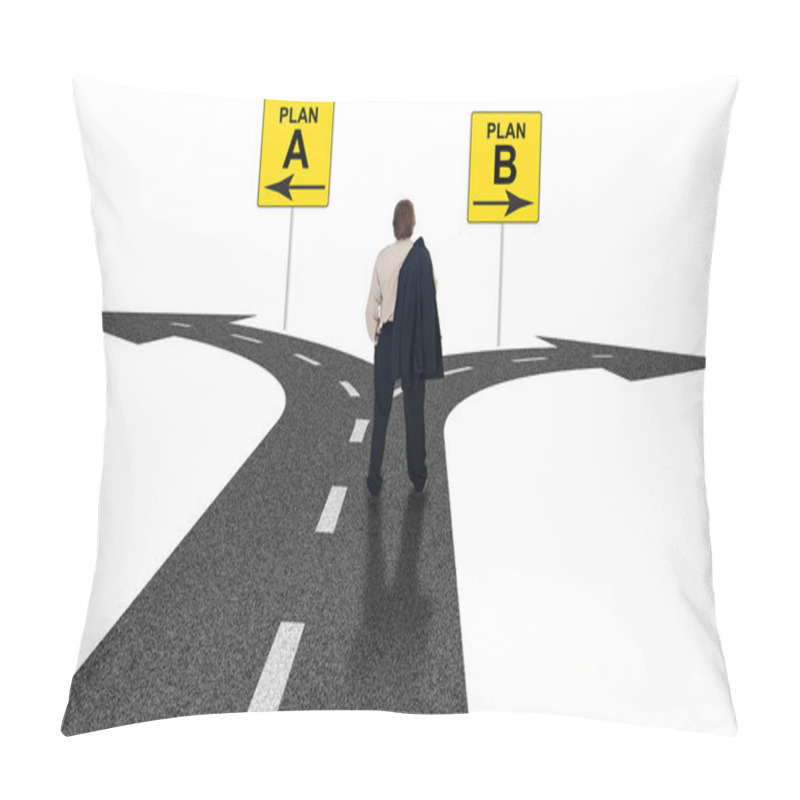 Personality  Business Choices For Difficult Situations Pillow Covers