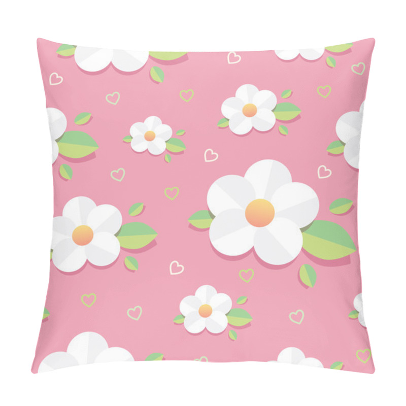 Personality  Spring Seamless Pattern Pillow Covers