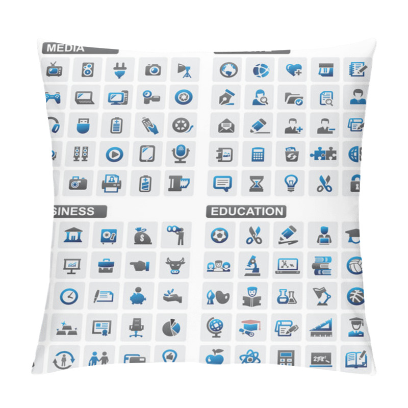 Personality  Business Education Website Media Pillow Covers