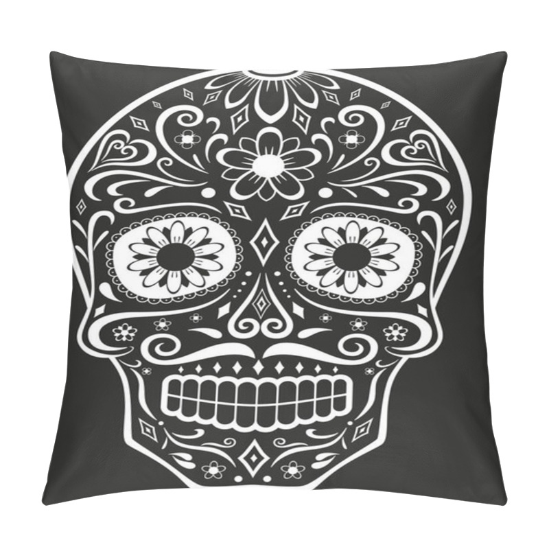 Personality  Mexican Sugar Skull Pillow Covers