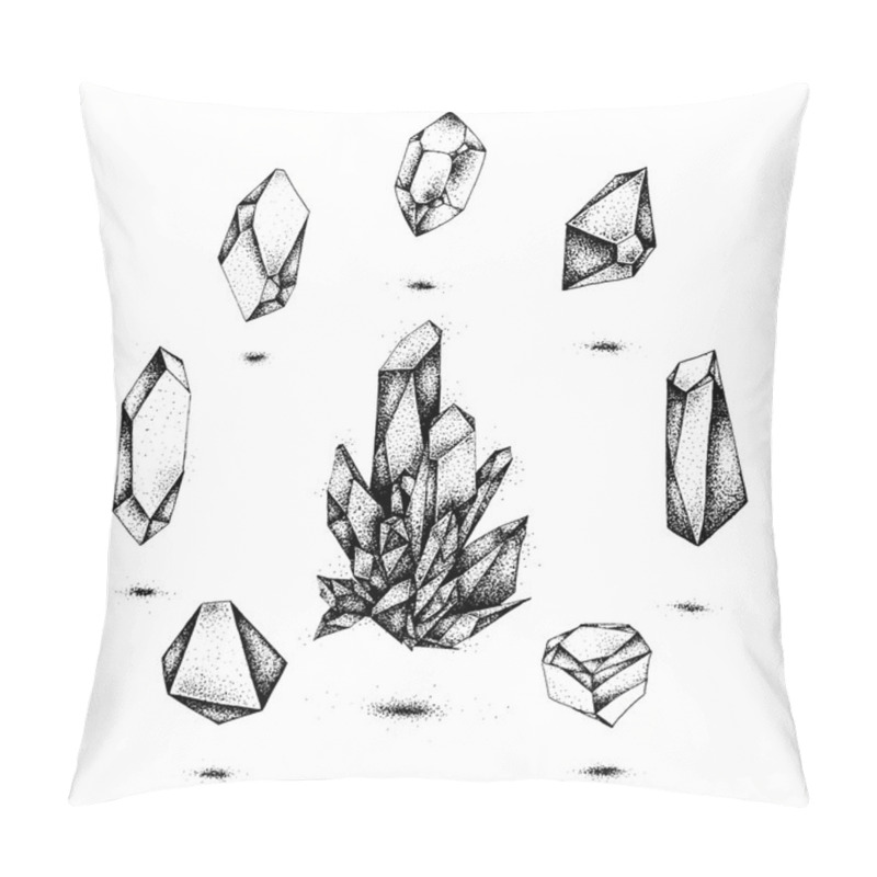 Personality  Vector Graphics Of Crystal Pillow Covers