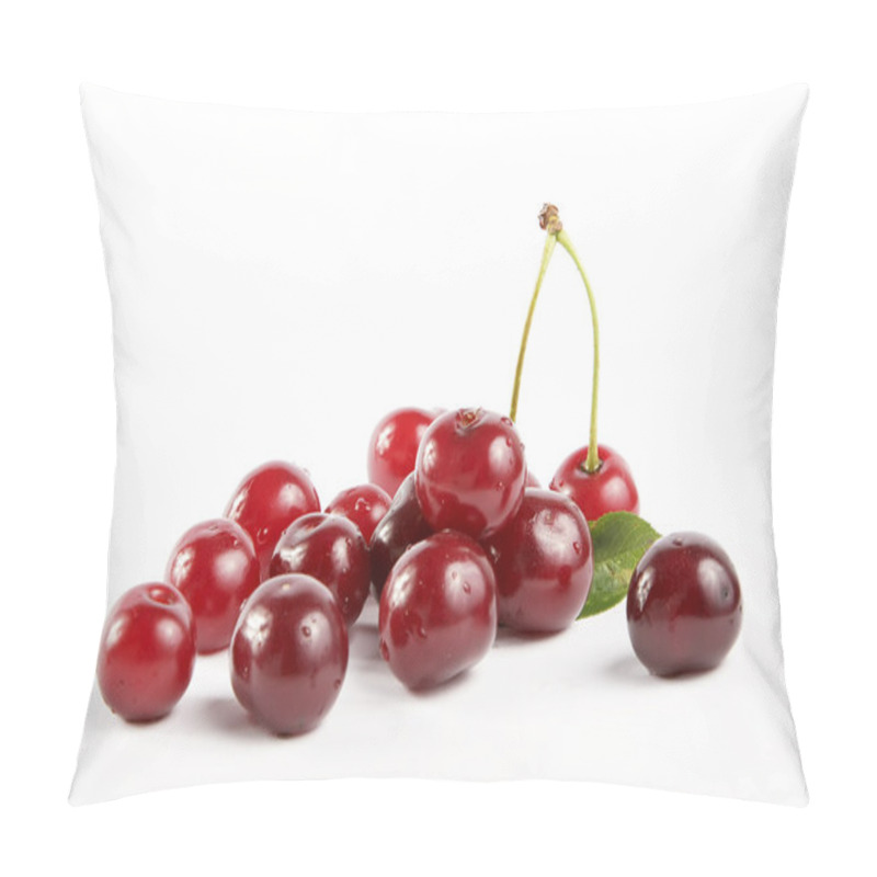 Personality  Soure Cherries With Leaf 5 Pillow Covers