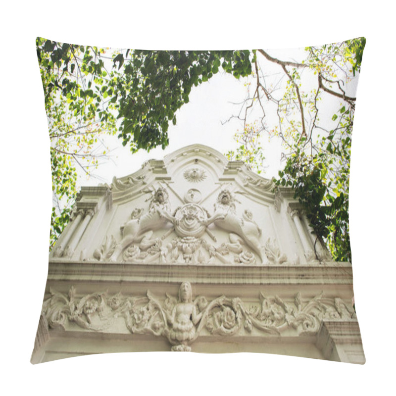 Personality  Decorated Buddha Temple Pillow Covers