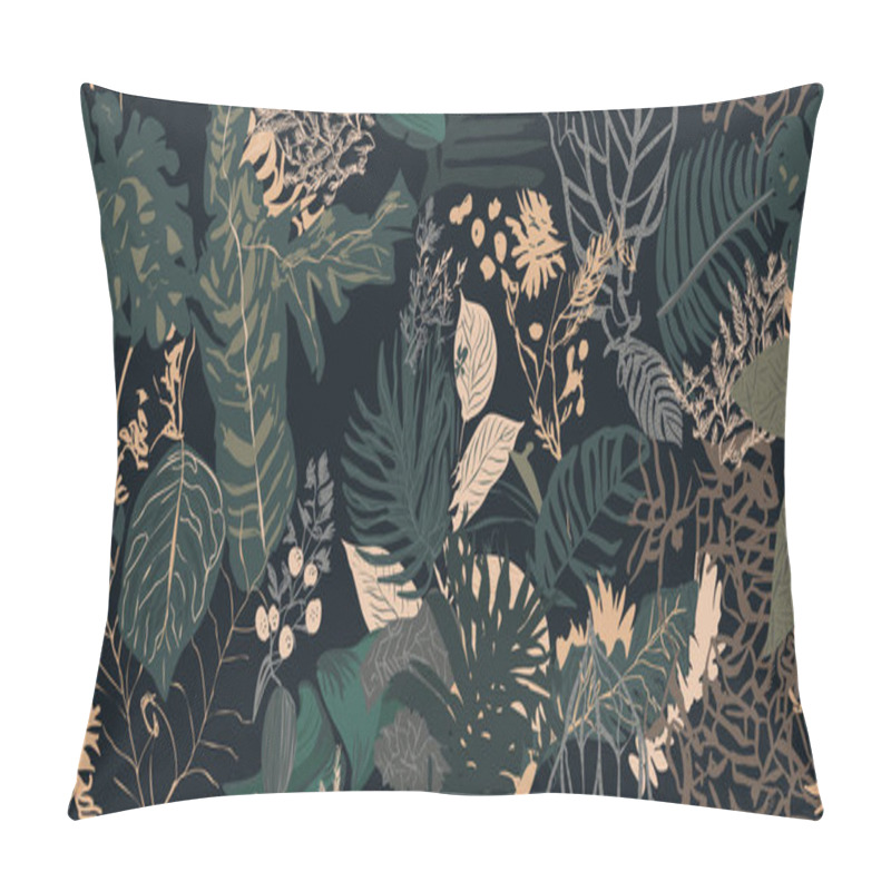 Personality  Pattern, Beautiful Floral Background  Pillow Covers