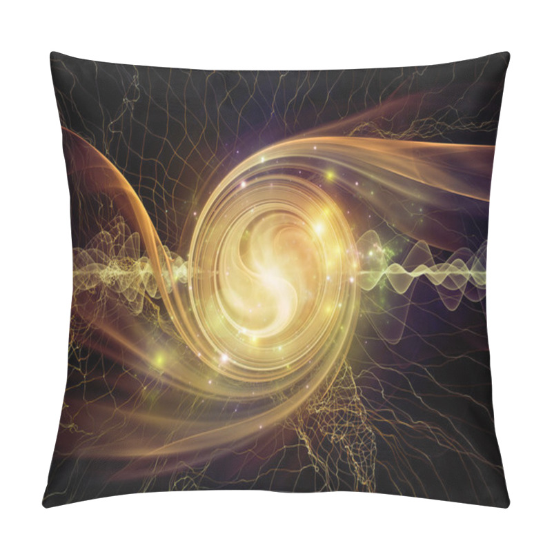 Personality  Digital Abstract Visualization Pillow Covers