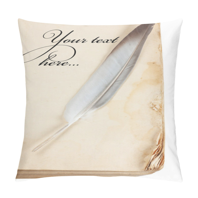 Personality  Old Paper Pillow Covers