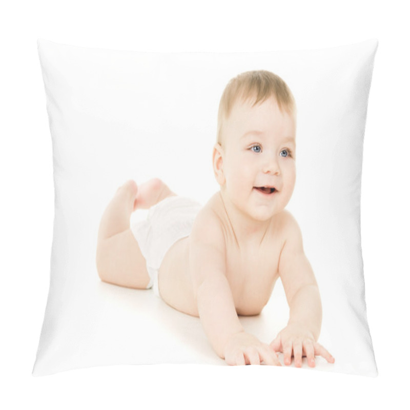 Personality  Beautiful Little Baby Study Crawling Pillow Covers