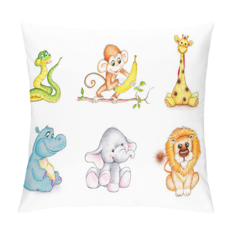 Personality  Wild Funny Animals Pillow Covers