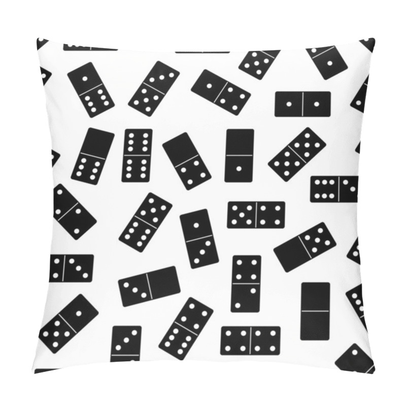 Personality  Seamless Domino Background Pillow Covers