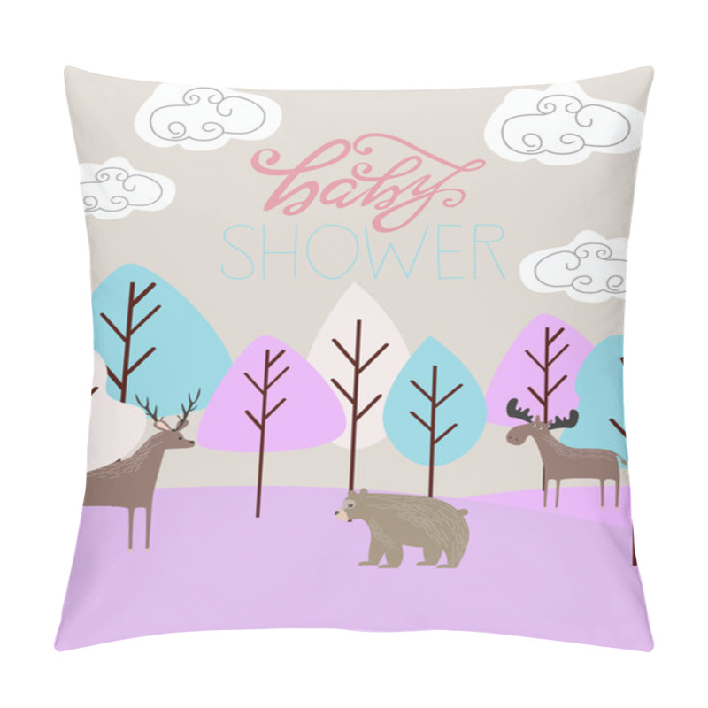 Personality  Baby Shower Card  Pillow Covers