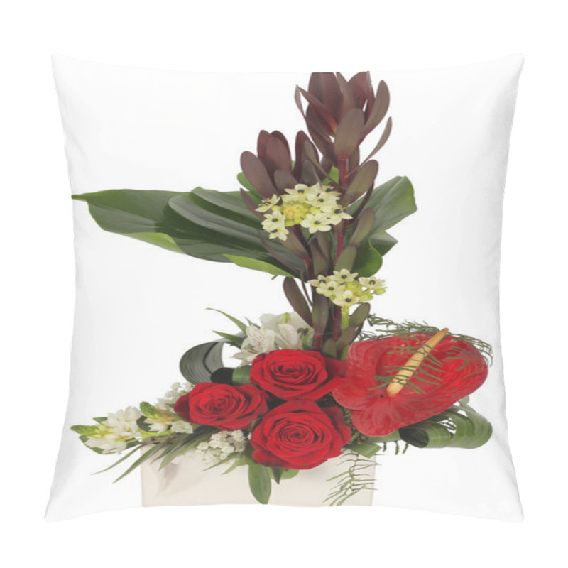 Personality  Colourfull Floral Arrangement Pillow Covers