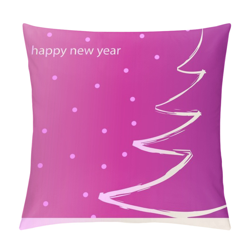 Personality  Christmas Tree Card Pillow Covers