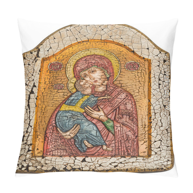 Personality  Virgin Mary And Infant Jesus Christ Pillow Covers