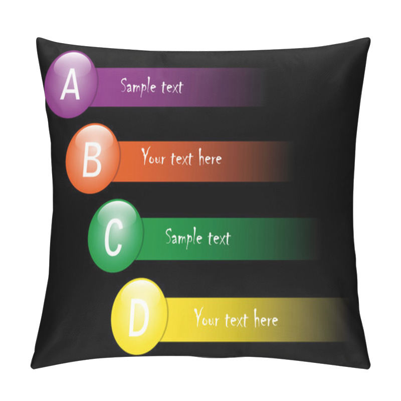 Personality  ABCD Choice Pillow Covers