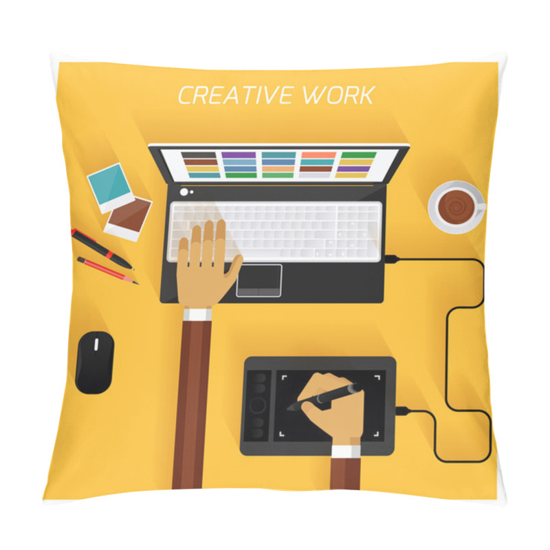 Personality  Creative Team Pillow Covers