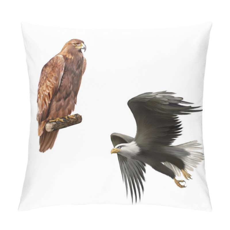 Personality  Golden Eagles Pillow Covers